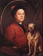 The Painter and his Pug f, HOGARTH, William
